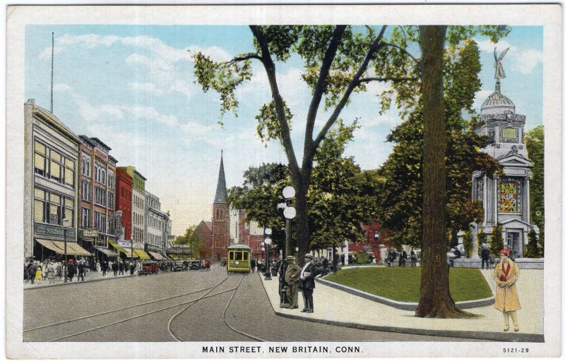 New Britain, Conn, Main Street