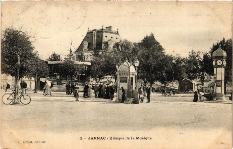 CPA JARNAC - Kiosque de la Musique (519221)