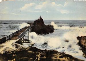 BR8412 Biarritz Rocher de la Vierge   france