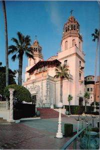 La Casa Grande Hearst Monument San Simeon CA California Vintage Postcard D51