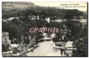 Old Postcard Basins of Doubs Panorama Hotels of Saut du Doubs