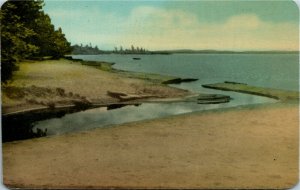 Postcard ON The Shoreline Lake Nipissing North Bay 1960s K49