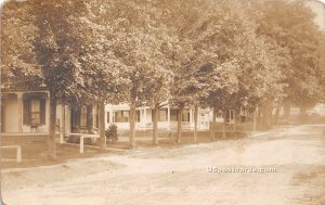 High Street - New Vineyard, Maine ME Postcard