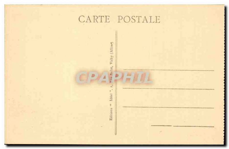 Old Postcard Auvergne Pavin Lake