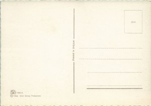 PC DISNEY, DONALD DUCK SLIPPING ON ICE, Vintage Postcard (b43836)