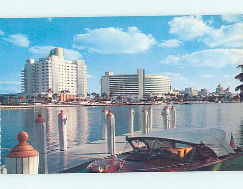 Unused Pre-1980 EDEN ROC & FONTAINEBLEAU HOTEL Miami Beach Florida FL B0156