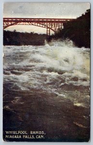 Whirlpool Rapids, Niagara Falls, Canada, Antique 1906 Undivided Back Postcard