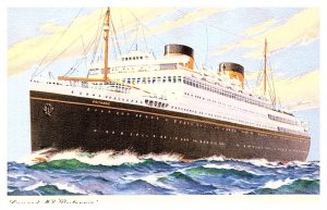 M.V. Britannic , Cunard Line