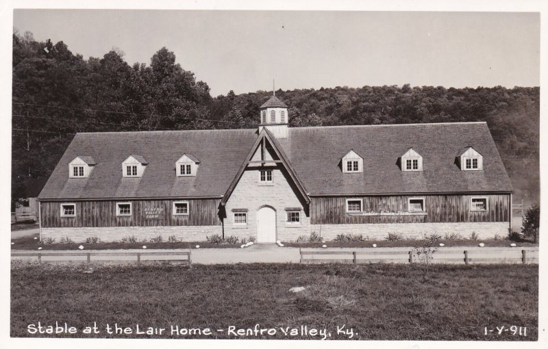 Kentucky Renfro Valley Stable At The Lair Home Real Photo