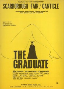 Canticle Scarborough Fair The Graduate USA XL Sheet Music