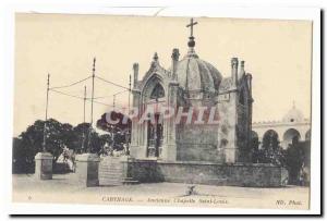 Tunisia Carthage Old Postcard Old chapel Saint Louis