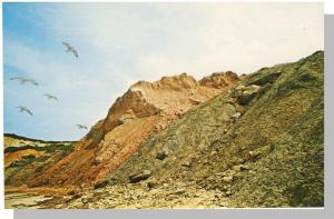 Martha's Vineyard, Mass/MA Postcard,Gay Head Cliffs/Cape Cod