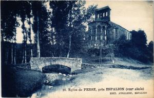 CPA Église de Perse pres ESPALION (VIII siécle) (290044)