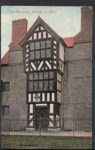 Shropshire Postcard - The Readers' House, Ludlow    RT1517