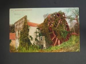 Napa CA Old Mill c1910 Postcard