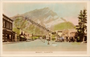 Banff Alberta Canada Real Photo Postcard PC293