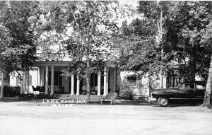 J15/ Lakewood Maine RPPC Postcard c1950 Lakewood Inn Automobile 51