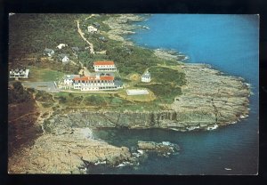 Ogunquit, Maine/ME Postcard, Aerial View Of Cliff House & Bald Head Cliffs