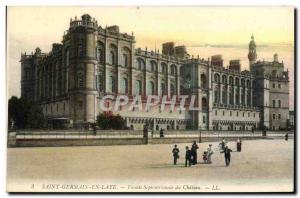Postcard Old Saint Germain En Laye North Facade du Chateau