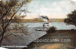 Lake Keuka, NY USA Ship 1912 