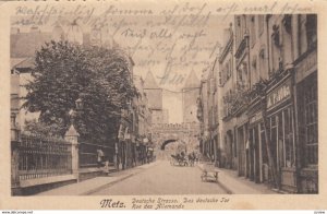 METZ , Germany (now France) , 1912 ; Deutsche Strasse