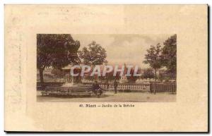 Niort - Garden Breche - Old Postcard