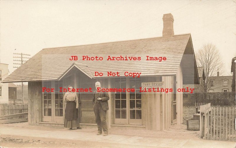 PA, Camptown, Pennsylvania, RPPC, Post Office Building, Exterior Scene