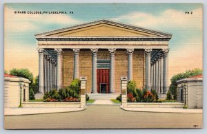 Philadelphia Pennsylvania~Girard College~Founders Hall~Greek Revival~Linen PC