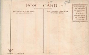 MAN ON HORSE HOW CAN YOU DO IT ARTIST SIGNED DWIG COMIC POSTCARD (c. 1909)