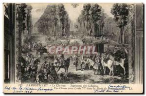 Rambouillet Old Postcard The Gobelins tapestry castle of