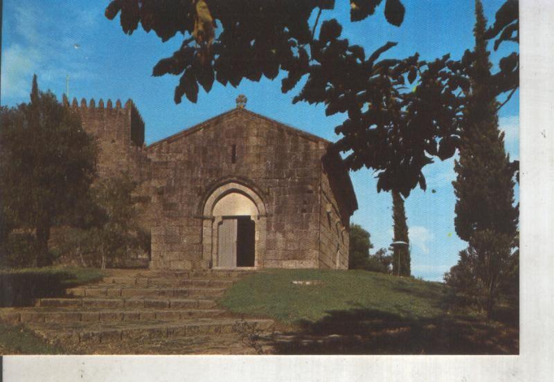 Postal 014162: Iglesia de San Miguel del Castillo en Guimaraes, Portugal