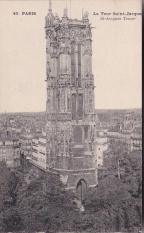 France Paris La Tour Saint-Jacques