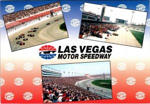 NV, Nevada  LAS VEGAS MOTOR SPEEDWAY Auto/Car Racing RACE TRACK 4X6 Postcard