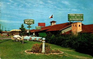 Texaco Fort Worth Century Motel 1958