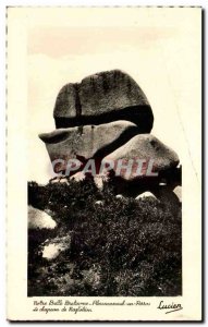 Old Postcard Ploumanach Perros Le Napoleon hat