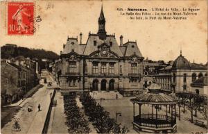 CPA SURESNES - L'Hotel de Ville - Le Square - La Salle des Fetes - La (740731)