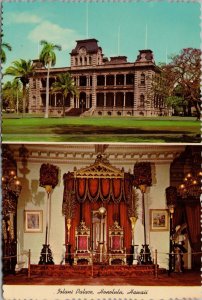 Iolani Palace Honolulu Hawaii Postcard PC374