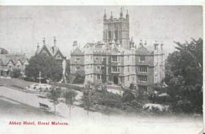 Worcestershire Postcard - Abbey Hotel - Great Malvern  - Ref TZ2617