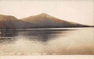 Lake George New York Pilot Knob Mountain Scenic View Real Photo Postcard AA66246