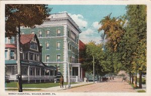 Postcard Mercy Hospital Wilkes Barre PA