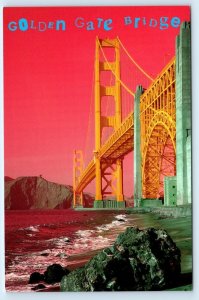 SAN FRANCISCO, CA California ~ GOLDEN GATE BRIDGE c1990s 4x6 Postcard