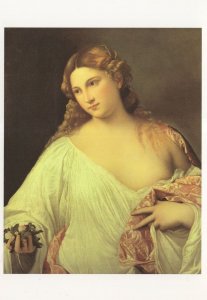 Titian Flora London National Gallery Mint Painting Postcard