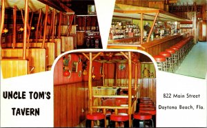 Postcard Uncle Tom's Tavern in Dayton Beach, Florida~133762