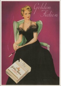 Advertising Postcard - Golden Fiction Virginia Cigarettes, Jan Lavies  RR16727