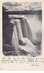 Terrapin Rock and Horse Shoe Falls - Niagara Falls NY, New York - pm 1907 - UDB