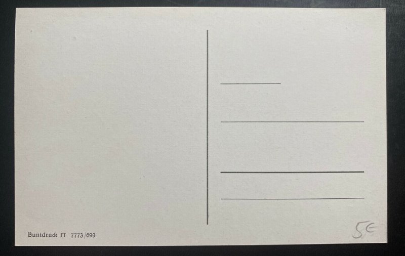 Mint Germany Color Picture Postcard Armored Ship Admiral Scheer