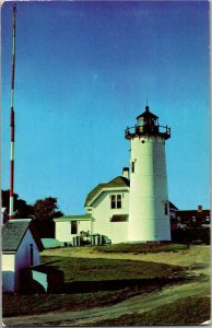 Chatham Lighthouse, Cape Cod, MA Vintage Postcard E77