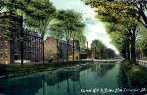 Canal Hill & Bates Mill - Lewiston, Maine ME  