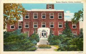 Vintage Postcard; Ruston Hospital, Ruston LA Lincoln Parish unposted Curt Teich