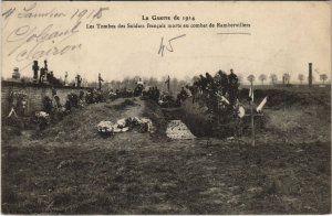 CPA Les Tombes des Soldats francais (154460)